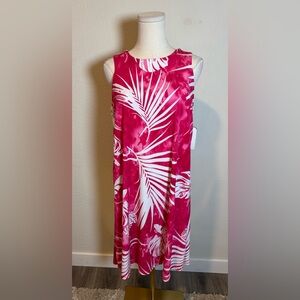 NWT CLARA SUNWOO Pink & White Floral Mini Dress